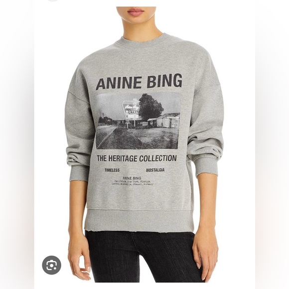 Anine Bing Tops - Anine Bing Heritage Collection Sweatshirt